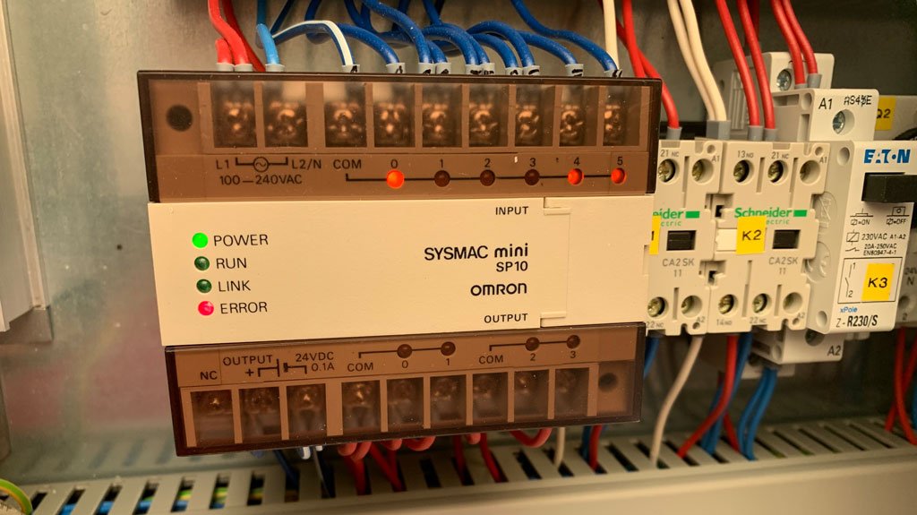 Detailaufnahme eienr Installation, die von Elektro Beck gewartet wird