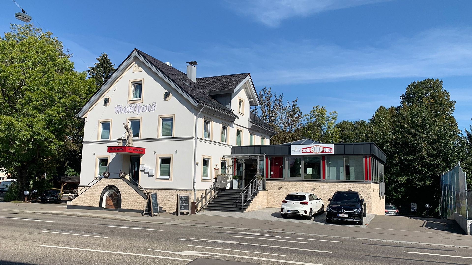 Die Alte Schmiede in Kempten von außen
