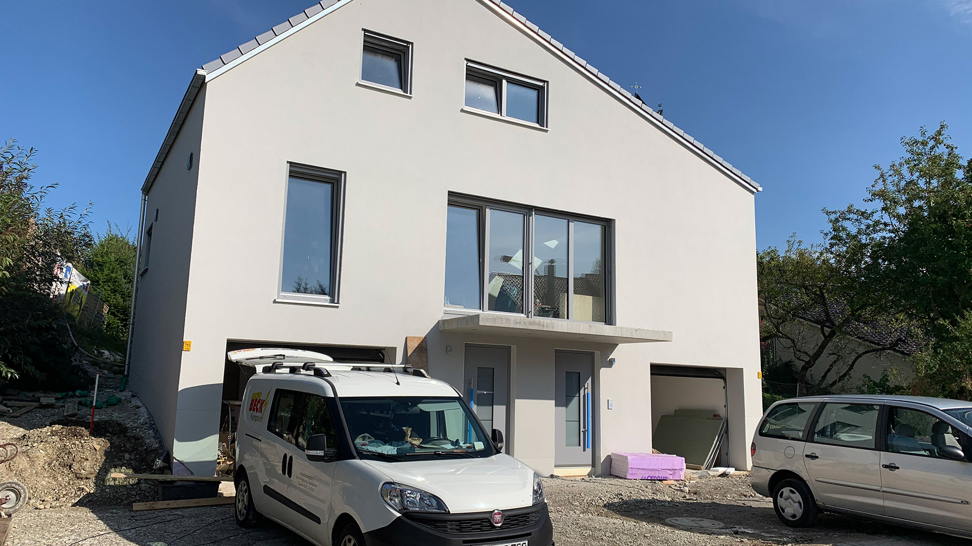 Ein Familienhaus von außen fotografiert in Kempten